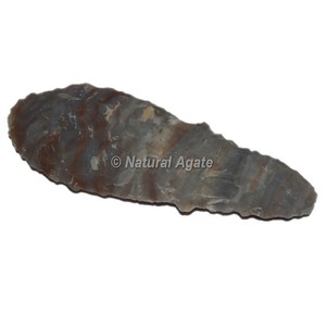 Épée en bois d'agate sculptée et gravée à la main, personnalisable, forme libre, art populaire - Product Image 6