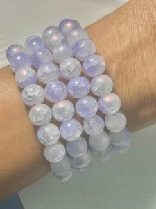 Pulsera Elástica SOFIYA CRAFT con Cuentas Geométricas Azules de Acrílico/Resina de Lucite y Aleación, para Mujer, Ideal para Fiestas - Product Image 5