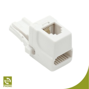 Adaptador Convertidor para Equipos de Telecomunicaciones, Material ABS, Certificado RoHS, Enchufe UK y RJ - Product Image 3