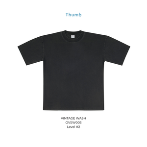 Quá Khổ T-Shirt axit rửa cổ điển rửa sạch tùy chỉnh T-Shirt Chất lượng cao baggy Boxy phù hợp với cộng với kích thước DTG dtf Màn hình in thêu - Product Image 6