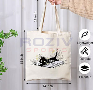 Sacs fourre-tout personnalisés avec logo et design par sublimation, 100 % coton, motif lettres de haute qualité, sac de voyage authentique sur mesure pour hommes, utilisation en extérieur - Product Image 3
