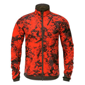 Chaqueta de Caza Camuflaje Naranja Brillante, Chaqueta Táctica de Alta Visibilidad para Exteriores, Resistente al Viento y al Agua, Abrigo de Cazador - Product Image 1