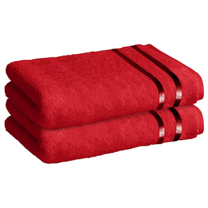 Serviette pour adultes en coton uni de marque, serviette de toilette et de bain, technique de séchage rapide pour spa et salle de sport, bon prix, logo personnalisé - Product Image 2