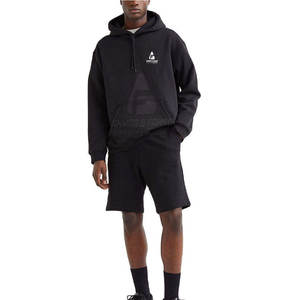 Conjunto de Sudadera con Capucha y Pantalones Cortos para Hombre, Ropa Deportiva Moderna, Sudadera de Manga Larga, Conjuntos de Pantalones Cortos - Product Image 5