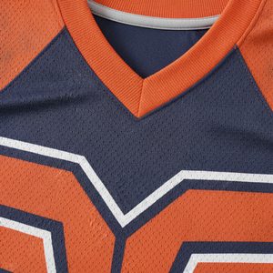 Tenue de football américain sur mesure, logo et numéro personnalisés, impression haute élasticité, légère, pour tournois professionnels, ensemble d'équipe. - Product Image 6