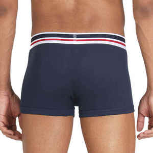 Boxers pour hommes adultes, taille mi-haute, en Spandex sans couture, imprimés numériquement, respirants, tricotés, lavables en machine, séchage rapide, motif uni - Product Image 2