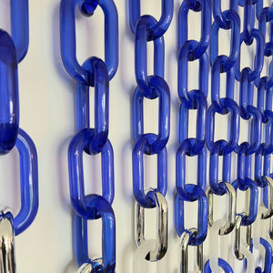 Eco Friendly Rustic Colorful <b>Large</b> Epoxy Resin Chain Links Wall Hanging Decor Diwali Home Office Modern High Selling Product - Product Image 1