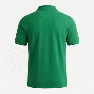 Mens Casual Solid Pattern Design Cotton Jersey Polo Shirts Quick Dry Breathable Short Sleeve <b>Golf</b> Clothing Plus Size - Product Image 2