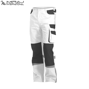 Pantalones de Trabajo de Seguridad Industriales Blancos de Alta Resistencia, Ajuste Cómodo, Calidad Premium, Duraderos, con Múltiples Bolsillos, Precio al por Mayor - Product Image 2