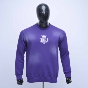 Sudadera Deportiva para Hombre, Cuello Redondo, Personalizada con Estampado de Algodón de Alta Calidad, Transpirable, para Gimnasio y Fitness, Venta al Por Mayor - Product Image 1