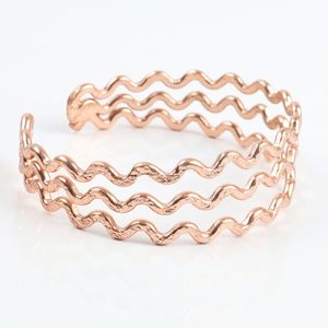 Brazalete de Cobre con Acabado Antiguo, Hecho a Mano, Joyería de Moda, Proveedor Mayorista - Product Image 1