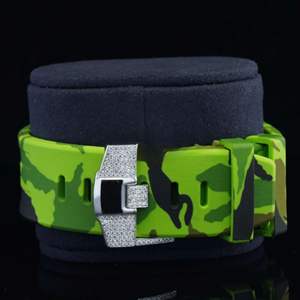 Montre Moissanite Personnalisée de Haute Qualité, Sertie de Diamants VVS, Style Hip Hop, Cadeau pour Homme - Product Image 4