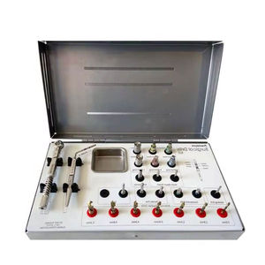Kit d'implants dentaires 50 pièces : Clé dynamométrique, Forets, Trépan, Écarteur osseux, Scie chirurgicale, Disques, Matériel par Mahfooz Instruments - Product Image 4