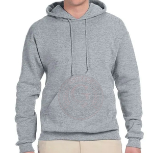 Men's <b>Oversized</b> <b>Hoodie</b> Heavyweight Cotton Fleece Pullover Sweatshirt with Drop Shoulder Relaxed Fit for Everyday Streetwear - Product Image 6