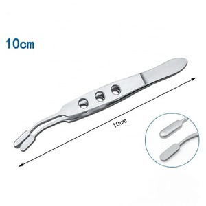 Pinzas Oftálmicas Metálicas para Masaje de Glándulas Palpebrales, Pinza para Glándulas de Meibomio, Pinza para Párpados, Herramienta Quirúrgica Médica - Product Image 2