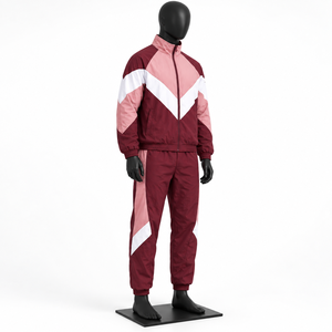 Conjunto deportivo de dos piezas para mujer, chaqueta con cremallera y pantalones hasta el tobillo, conjunto deportivo estampado, tallas M-5XL - Product Image 4