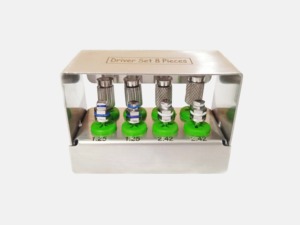 Kit de 8 Piezas para Implantes Dentales, Instrumentos Quirúrgicos Manuales de Acero Inoxidable, Certificación CE, 5 Años de Garantía, Java Surgical - Product Image 2
