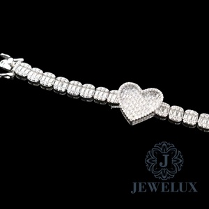 Export Premium Quality Moissanite Diamond Bracelet Hip Hop Jewelry for <b>Men</b> And Women From Indian Supplier - Product Image 4