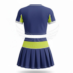 New Arrival Spandex Polyester Made Cheerleading Uniform High Manufacturer Cheerleading Uniform - Product Image 2