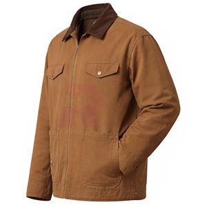 เสื้อแจ็คเก็ตโค้ชสไตล์อเมริกันย้อนยุคสำหรับผู้ชาย เนื้อผ้าหนานุ่ม ระบายอากาศได้ดี เหมาะสำหรับฤดูใบไม้ผลิ ฤดูใบไม้ร่วง และฤดูหนาว - Product Image 6