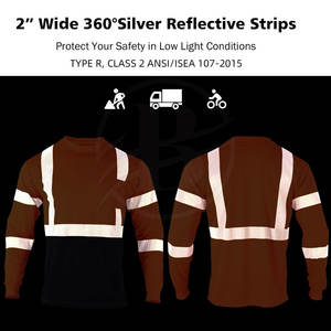 Camisa de Trabajo de Último Diseño al Mejor Precio, Camisa de Trabajo con Color Personalizado, Ropa de Alta Visibilidad, Camisa de Trabajo para Venta en Línea - Product Image 6