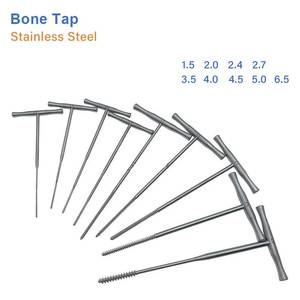 Pinza de perforación tipo T para tornillos óseos corticales y cancellous, instrumentos quirúrgicos ortopédicos, herramienta profesional para taladro óseo - Product Image 6