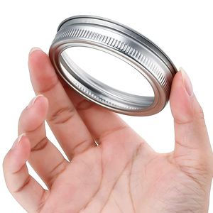 Set da 24 Anelli Metallici Divisibili per Barattoli a Bocca Regolare, Ricambio per Barattoli da Conserve e Bottiglie per Conservazione - Product Image 6