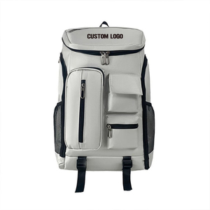 Sac de transport multifonctionnel pour ballon de basket, coque imperméable 1680D, capacité 50-70L, base renforcée, poches latérales zippées pour un accès facile - Product Image 6