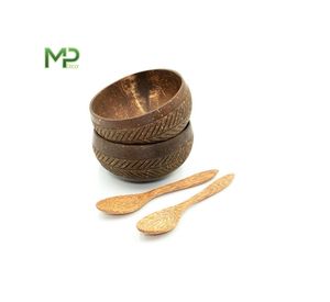 2024 cuencos de coco hechos en Vietnam con nácar interior exportación a granel al por mayor - Product Image 5