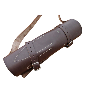 Ensemble de 7 couteaux de chef en acier Damas faits à la main avec manches en bois brun, pour la cuisine professionnelle, la découpe et le hachage - Product Image 2