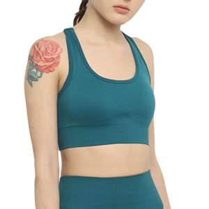 Best Supplier Women Seamless Breathable Lightweight Comfortable High Performance Fitness Wear High Waist Leggings Sports Bra Set - Product Image 6