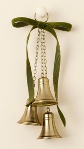 Elegante Campana Metálica Navideña Colgante para Decoración de Árboles, Adornos Festivos para el Hogar y Fiestas - Product Image 6