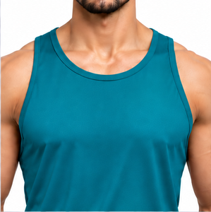 Low Price <b>Mens</b> Sleeveless T Shirt Tank Top Summer Fitness Sportswear Cotton Bamboo Fiber <b>Gym</b> <b>Vest</b> Comfortable Breathable Sporty - Product Image 2