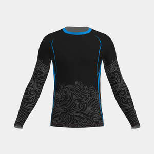 Camiseta Deportiva de Manga Larga para Hombre, Multicolor, con Logotipo de Marca Personalizado, Venta Directa de Fábrica, para Pesca, Running y Actividades al Aire Libre - Product Image 1