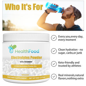 Promote Muscle Recovery Electrolyte Trace Mineral Keto Electrolytes Powder Complex Supplement Custom Branded Energy Drink Powder - Product Image 4