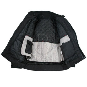 Waterproof Breathable Men Cardura Winter Jacket New Arrival Design Your <b>Own</b> Men Cardura Jacket - Product Image 4