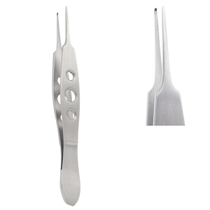 Pince micro-tissulaire Bishop Harmon en acier inoxydable, instrument chirurgical réutilisable, outil vétérinaire ophtalmique - Product Image 3