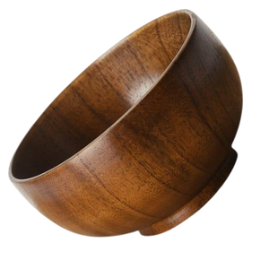 Bol de service en bois d'acacia, design contemporain et écologique, pour hôtels et restaurants, idéal pour soupes, nouilles mélangées, salades, fruits et collations - Product Image 2