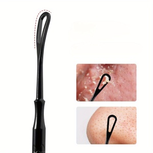 Outil professionnel pour éliminer les points noirs, nettoyeur de pores à double extrémité, extracteur d'acné, appareil de soin du visage pour un nettoyage en profondeur du visage - Product Image 4