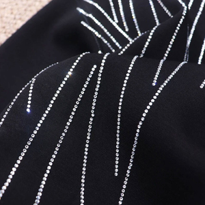 Men Rhinestone Sweatshirts Premium Shine Detail Men Rhinestone Sweatshirts For Fashion Wear Rhinestone Sweatshirts - Product Image 4