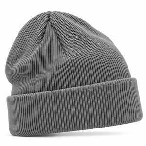OARH_INT INDUSTRY Bonnet ajustable en jacquard gris avec logo brodé, unisexe, décontracté, hiver, adulte, en tricot - Product Image 2