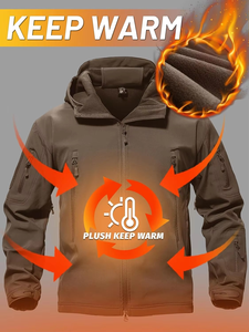 Chaqueta cortavientos deportiva informal ligera personalizada, impermeable, con cremallera, para hombre, tipo softshell, para la playa. - Product Image 5