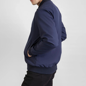 Hot Sale Bomber <b>Jacket</b> For Men <b>Lightweight</b> Long Sleeve Zipper Up Warm Winter <b>Casual</b> Wear Men's <b>Jackets</b> OEM Service Custom - Product Image 2