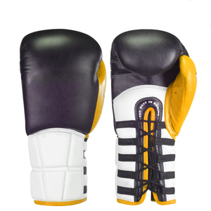 Best Quality Professional 8oz 12oz Leather MMA Boxing <b>Gloves</b> Comfortable Printed Child Training Apparel for Martial Arts Fight - Product Image 1