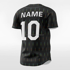 เสื้อเบสบอลสำหรับผู้ชาย ออกแบบเองได้ เสื้อเบสบอลแบบซับลิเมชั่น ขายส่ง ชุดเบสบอลแบบกระดุมสองเม็ด สำหรับชุดกีฬา - Product Image 5