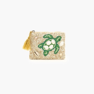 Monedero de moda con cuentas de semillas y arte hecho a mano, elegante monedero con cuentas para accesorios de viaje diarios - Product Image 5