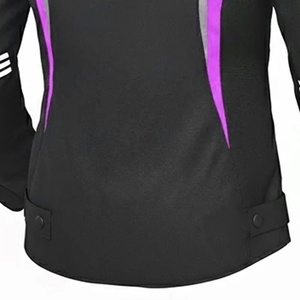 เสื้อแจ็คเก็ตมอเตอร์ไซค์แขนยาวสำหรับผู้หญิง 5 SPORTS สีดำ แบบ Color Block ระบายอากาศได้ดี กันน้ำ กันลม เหมาะสำหรับการแข่งขันทุกประเภท - Product Image 6