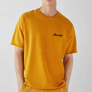 Camiseta de Manga Corta Informal, 100% Algodón, Corte Holgado, Talla Grande, Personalizable con Logotipo, Camiseta Oversize para Hombre - Product Image 2