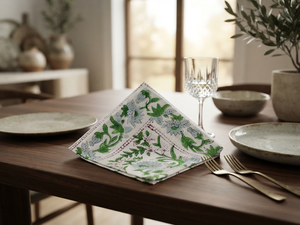 Servilleta de Tela de Algodón Floral Hecha a Mano Estilo Turco, Mantel Cuadrado para Mesa de Comedor, Decoración para Mesa de Comedor - Product Image 5