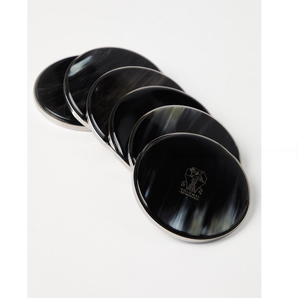 Natural Horn <b>Table</b> <b>Coasters</b> with Premium Finish Exclusive Handmade Drink <b>Coasters</b> in Buffalo Horn Decorative Horn <b>Coasters</b> for L - Product Image 6